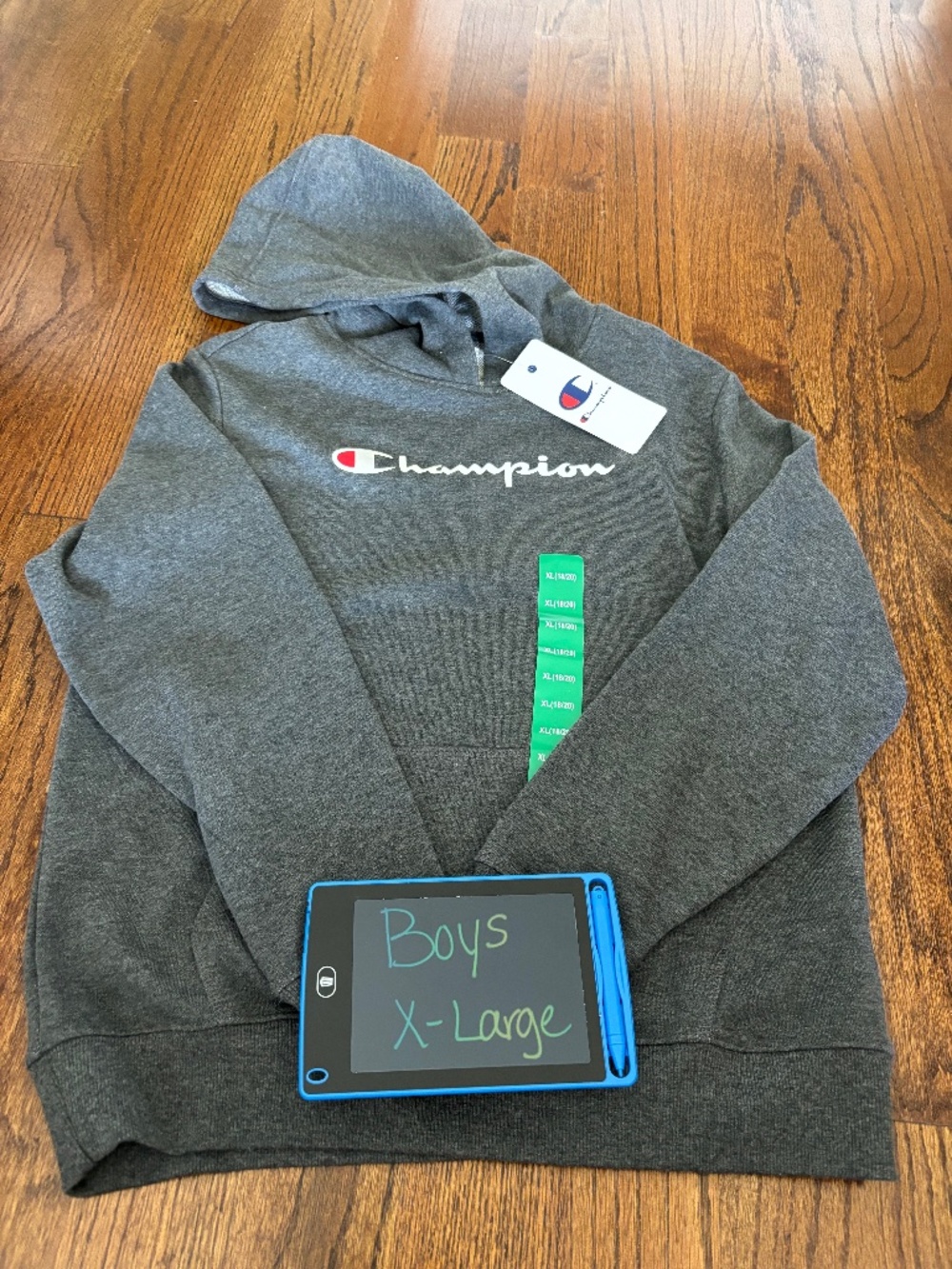NWT Boys Champion Hoodie Size XL